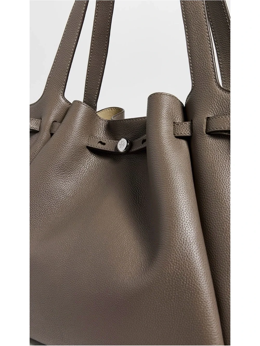 Tory Burch Large Romy Tote in Wild Mushroom